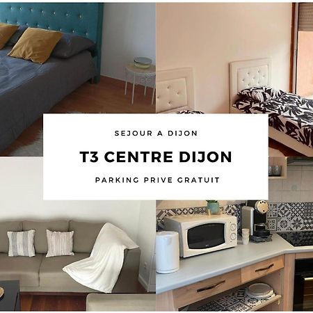 Appartement 2 Chambres Avec Parking Prive Gratuit Dijon Eksteriør billede